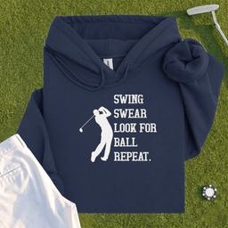 Swing Swear Repeat Hoodie