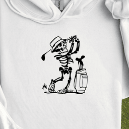Skeleton Golfing! Hoodie