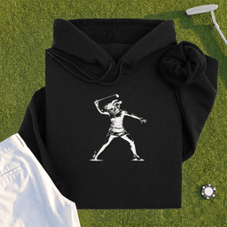 Angry Female Golfer Hoodie