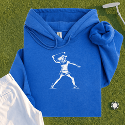 Angry Female Golfer Hoodie