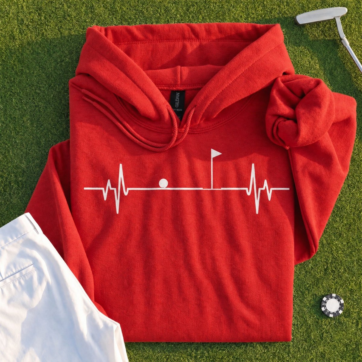 Flag EKG Hoodie