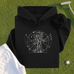 Vitruvian Man Swing Hoodie