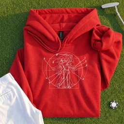 Vitruvian Man Swing Hoodie
