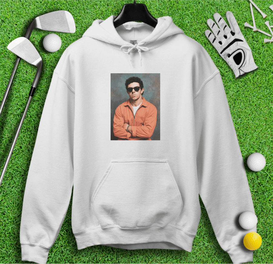 Rory McIlroy Retro Mugshot Hoodie