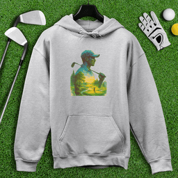 Golfer’s Serene Mindscape Hoodie