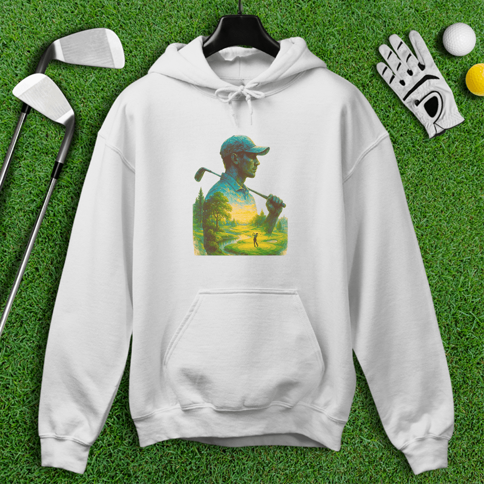 Golfer’s Serene Mindscape Hoodie