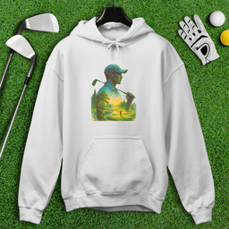 Golfer’s Serene Mindscape Hoodie