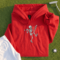 Martini Skeleton Strut Hoodie