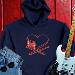 Drum Heart Hoodie