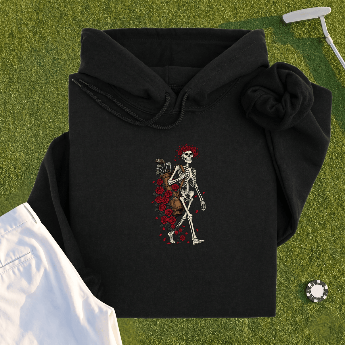 Skeleton Caddie Hoodie