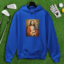 Jesus Hold Golf Clubs Hoodie