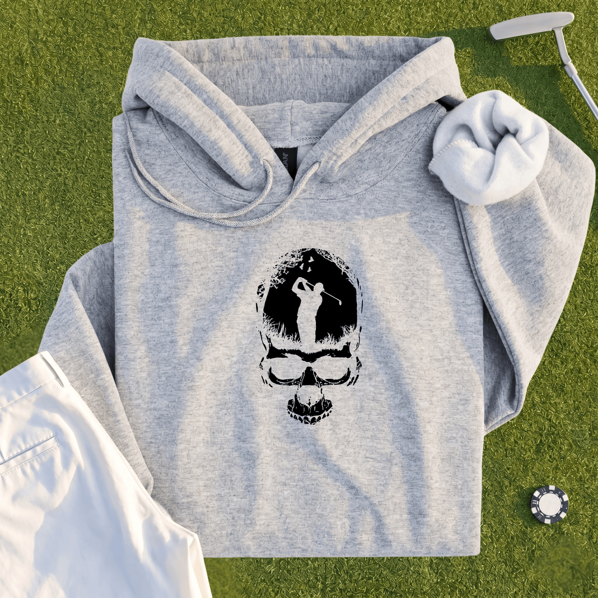 Skull Silhouette Hoodie