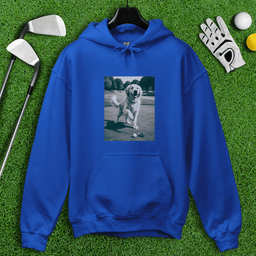 Golden Retriever Golfing Hoodie