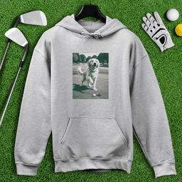 Golden Retriever Golfing Hoodie