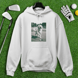 Golden Retriever Golfing Hoodie