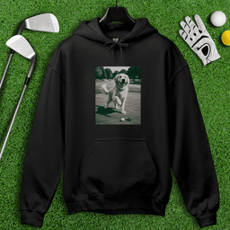 Golden Retriever Golfing Hoodie