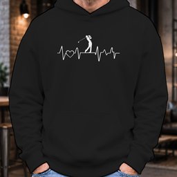 Golf Heartbeat Line Hoodie