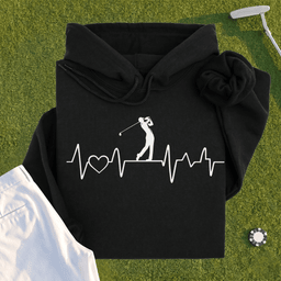 Golf Heartbeat Line Hoodie
