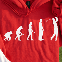 Golfer Evolution Hoodie