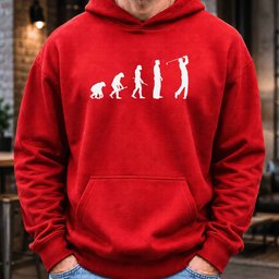 Golfer Evolution Hoodie