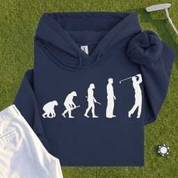 Golfer Evolution Hoodie
