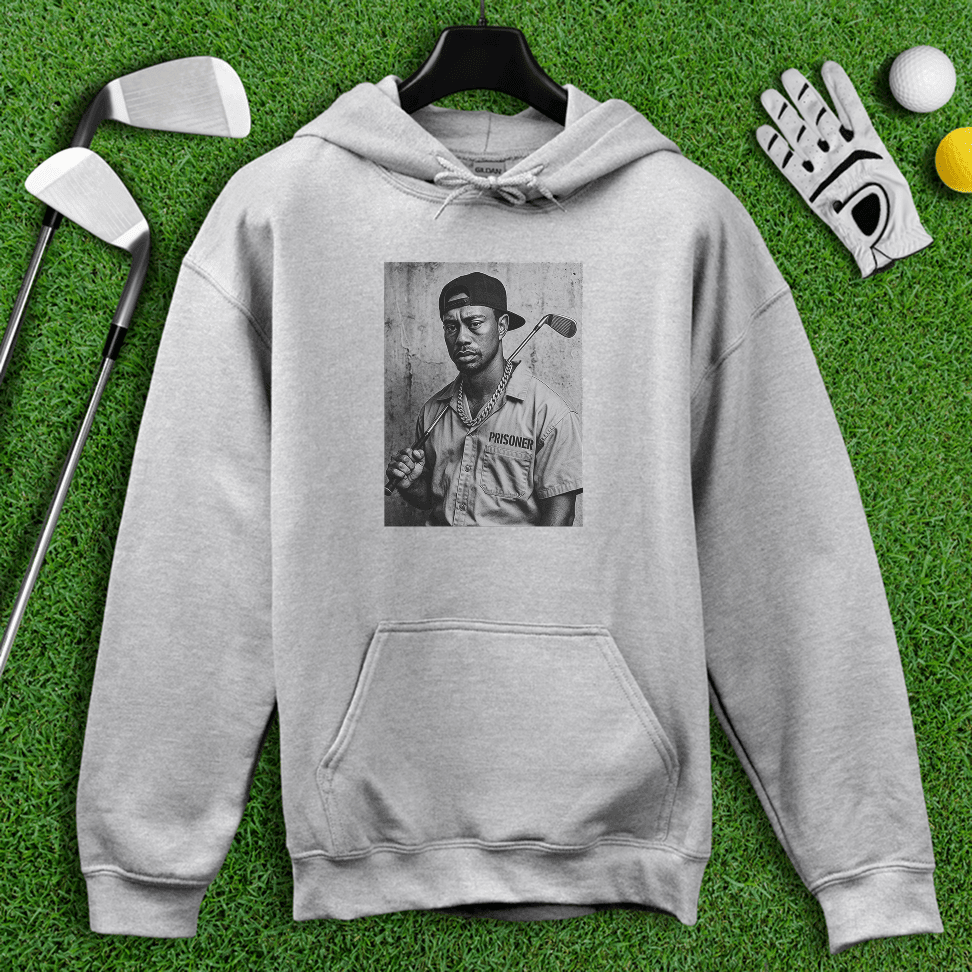Tiger Woods Retro Mugshot Hoodie