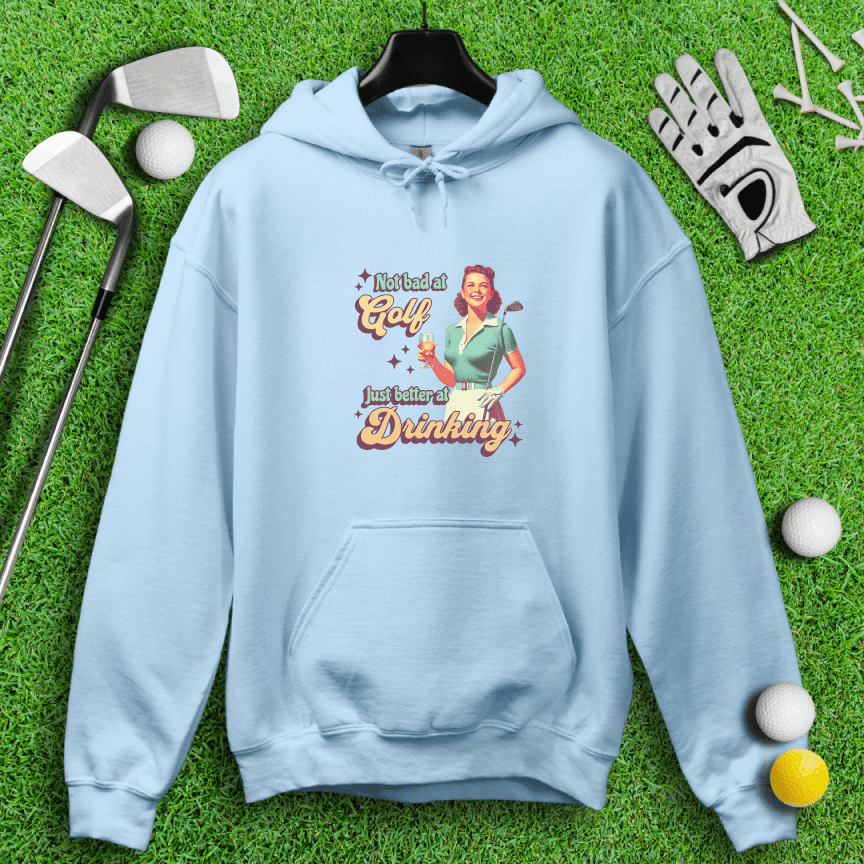 Golf Okay, Drinks Excellent Hoodie