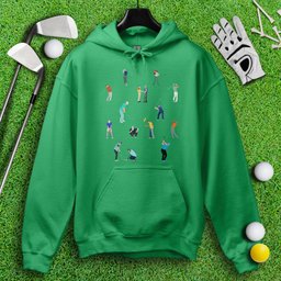 Golfer Prints Hoodie