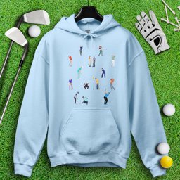 Golfer Prints Hoodie