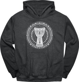 Djembe Drum Art Hoodie