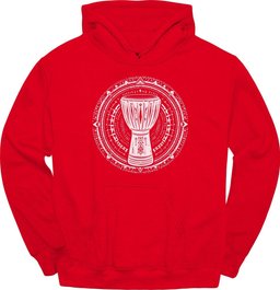 Djembe Drum Art Hoodie