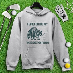 Forget How to Swing Raccoon Hoodie