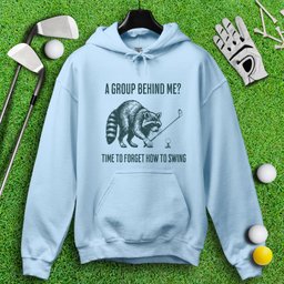 Forget How to Swing Raccoon Hoodie