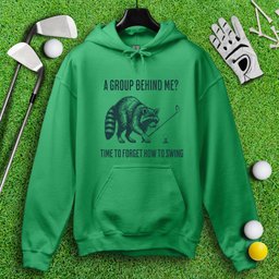 Forget How to Swing Raccoon Hoodie