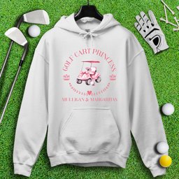 Golf Cart Princess Hoodie