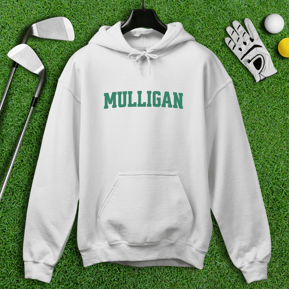 Simple Mulligan Text Hoodie