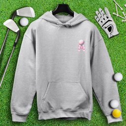 Cute Coquette Golf Ball Hoodie
