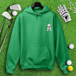 Cute Coquette Golf Ball Hoodie
