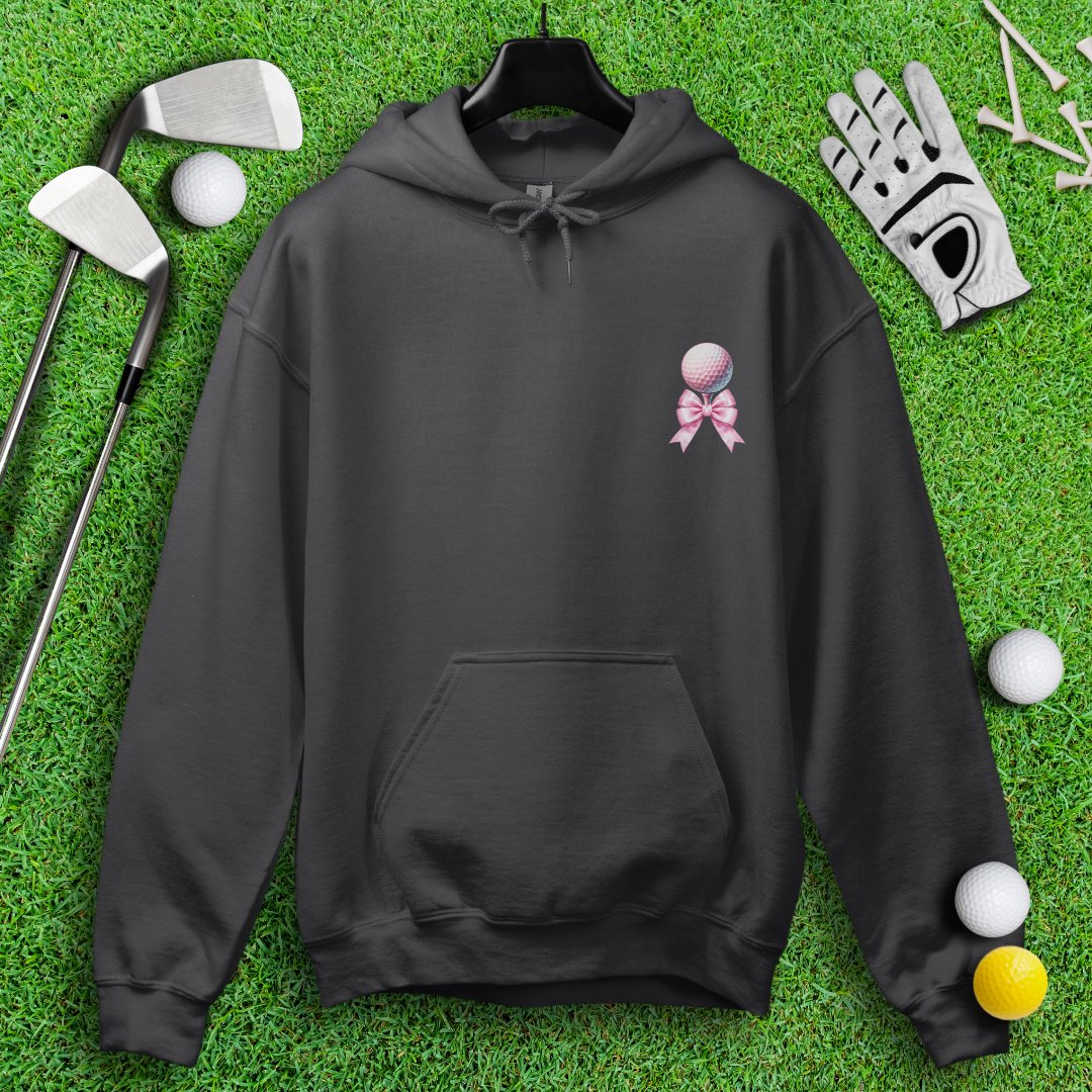 Cute Coquette Golf Ball Hoodie