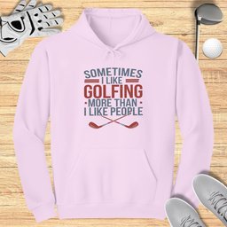 Golf Over People Hoodie
