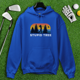 Stupid Tree Retro Sunset Hoodie