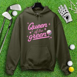 Queen of the Green Golf Hoodie