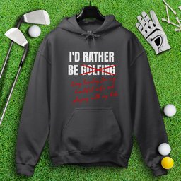 Rather Be Golfing I Mean Laundry Hoodie