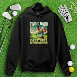Cart Girl Is Watching Hoodie