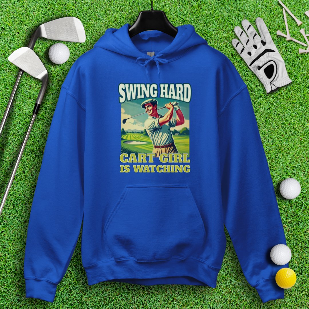Cart Girl Is Watching Hoodie
