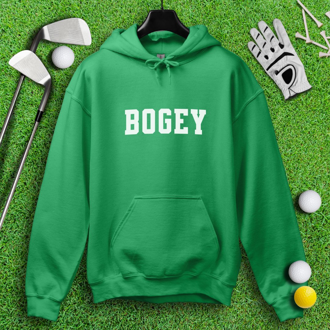 Simple Bogey Text Hoodie