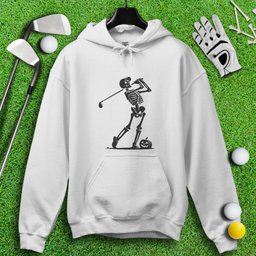 Skeleton Golfer Hoodie
