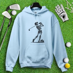 Skeleton Golfer Hoodie