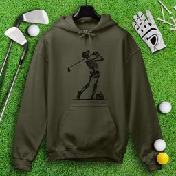 Skeleton Golfer Hoodie