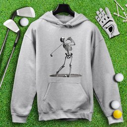 Skeleton Golfer Hoodie